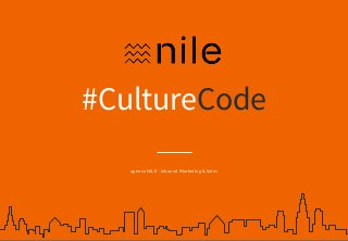 #CultureCode
agence NILE - Inbound Marketing & Sales
 