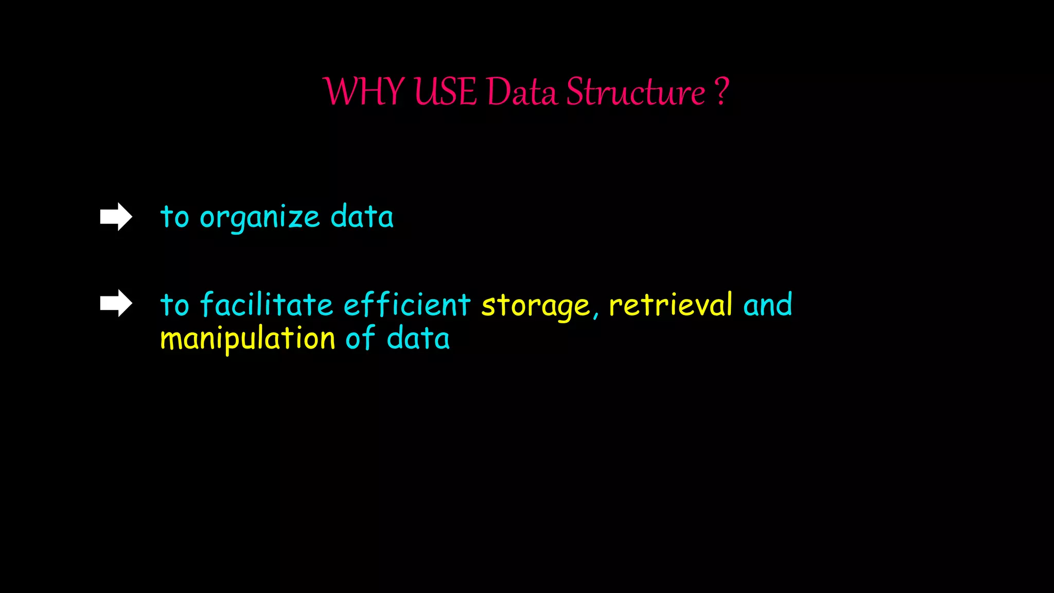 Data structures - Introduction | PPT
