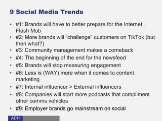 9 social media trends to watch in 2020
