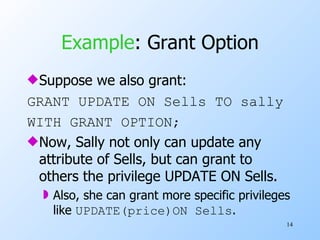 Sql Authorization | PPT
