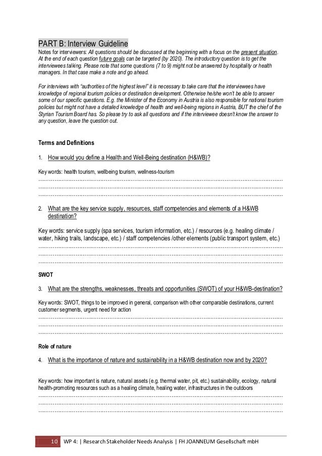 targeted interview