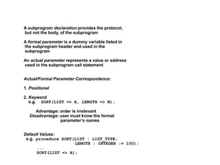 9 subprograms | PPT
