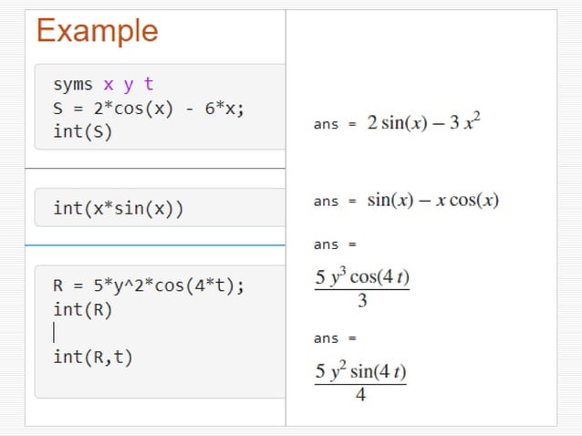 9_Symbolic Math in MATLAB for Engineers.pptx