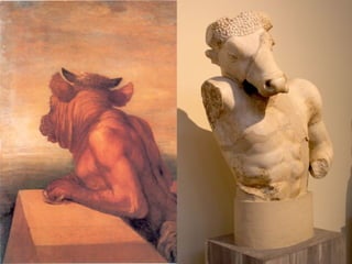 El Minotauro, G. F. Watts.
 