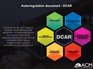 Autorregulation document - DCAR
 