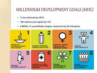 Target Mdgs 9th & 10th five year plan | PPTX