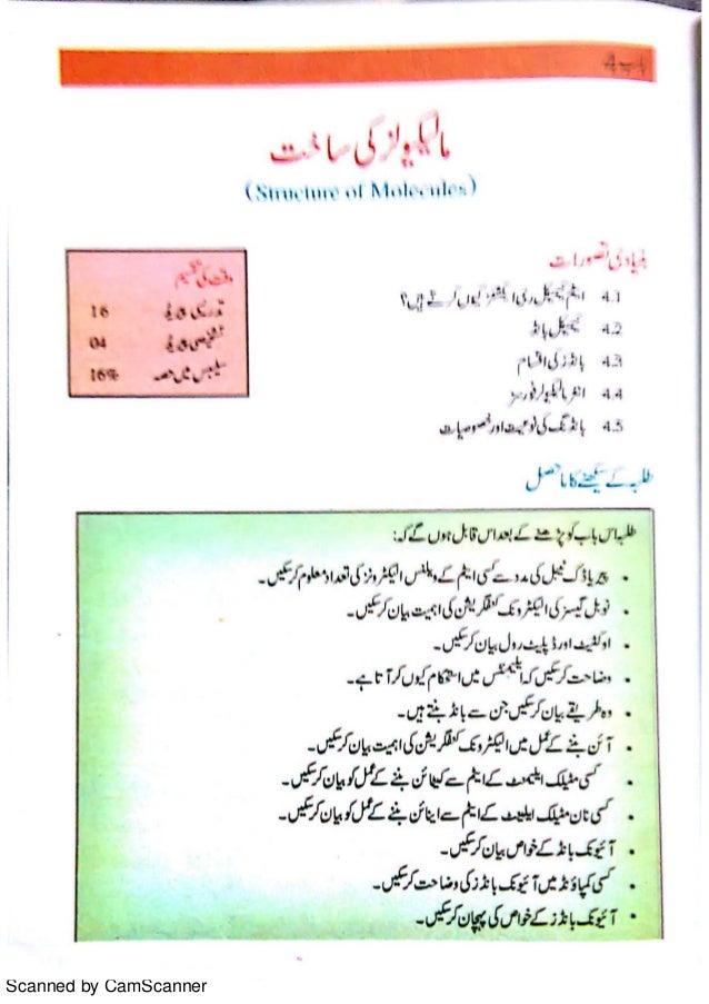 9th class chemistry book urdu 1