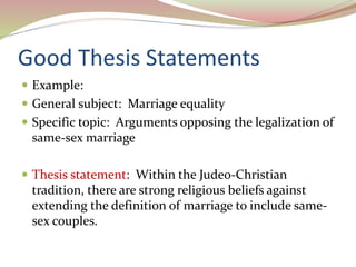 thesis statement about same sex marriage in the philippines