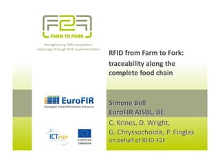 Strengthening	
  SME	
  compe00ve	
  	
  
advantage	
  through	
  RFID	
  implementa0on	
  
 