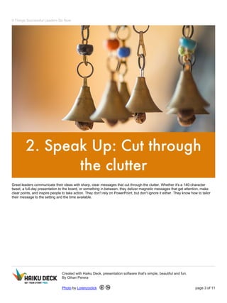 Photo by Lorenzoclick - Creative Commons Attribution-NonCommercial License https://www.flickr.com/photos/69177455@N03 Created with Haiku Deck
 