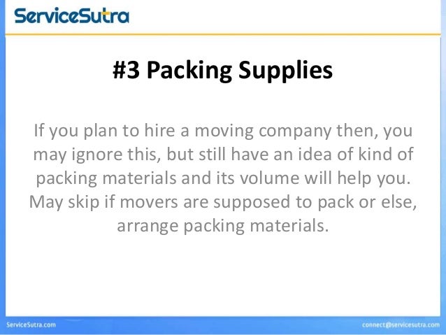 packing to move checklist