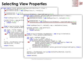 Selecting View Properties

Cache

The 9th Kandroid Conference

 