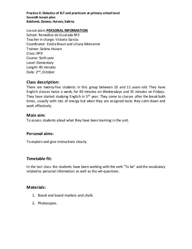 Lesson plans da english edition