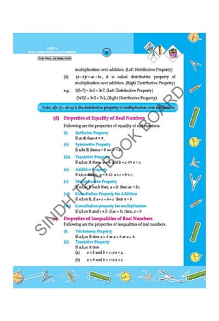 9th Maths STBB Sindh Text Book board for study | PDF