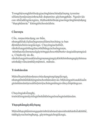 Trongthịtxongkhóihoặcgiacônghàmchứađạilượng tyrosine
sẽlàmchonãosảnsinhrachất dopamine gâyhưngphấn. Ngoàiviệc
can nhiễuđếngiấcngủra, thịthunkhóihoặcgiacôngcũnglàmộtdạng
“thựcphẩmrác” khôngtốtchosứckhỏe.

Cồnrượu

Cồn, rượucótácdụng an thần,
nhưngđiềukỳlạlàuốngrượusẽlàmchochúng ta ban
đêmkhóchìmvàogiấcngủ. Chuyêngiachobiết,
rấtnhiềungườithưgiãncơthểbằngcáchuốngrượu,
 trênthựctếcồnrượusẽgâytrởngạichocơthểbướcvàogiaiđoạnngủsâ
u. Chínhvìlý do đó,
rấtnhiềungườisaukhiuốngrượungủngáykhòkhònhưngngàyhômsa
utỉnhdậyvẫncảmthấymệtmỏi, mấtsức.

Trànhânsâm

Mộtsốloạitràthảodượccótácdụngtrợgiúpgiấcngủ,
nhưngtốtnhấtlàkhôngnênchonhânsâmvào.Mộtsốngườisaukhiuốn
gtrànhânsâmlạixuấthiệntriệuchứngmấtngủvàhuyếtáptăngcao.


Chuyêngiakiếnnghị,
trướckhingủmấytiếngtốtnhấtkhôngnênuốngtrànhânsâm.

Thựcphẩmgâyđầybụng

Mộtsốthựcphẩmtrongquátrìnhtiêuhóasẽsảnsinhrakhánhiềukhíthể,
từđógâyrachướngbụng, gâytrởngạichogiấcngủ,
 