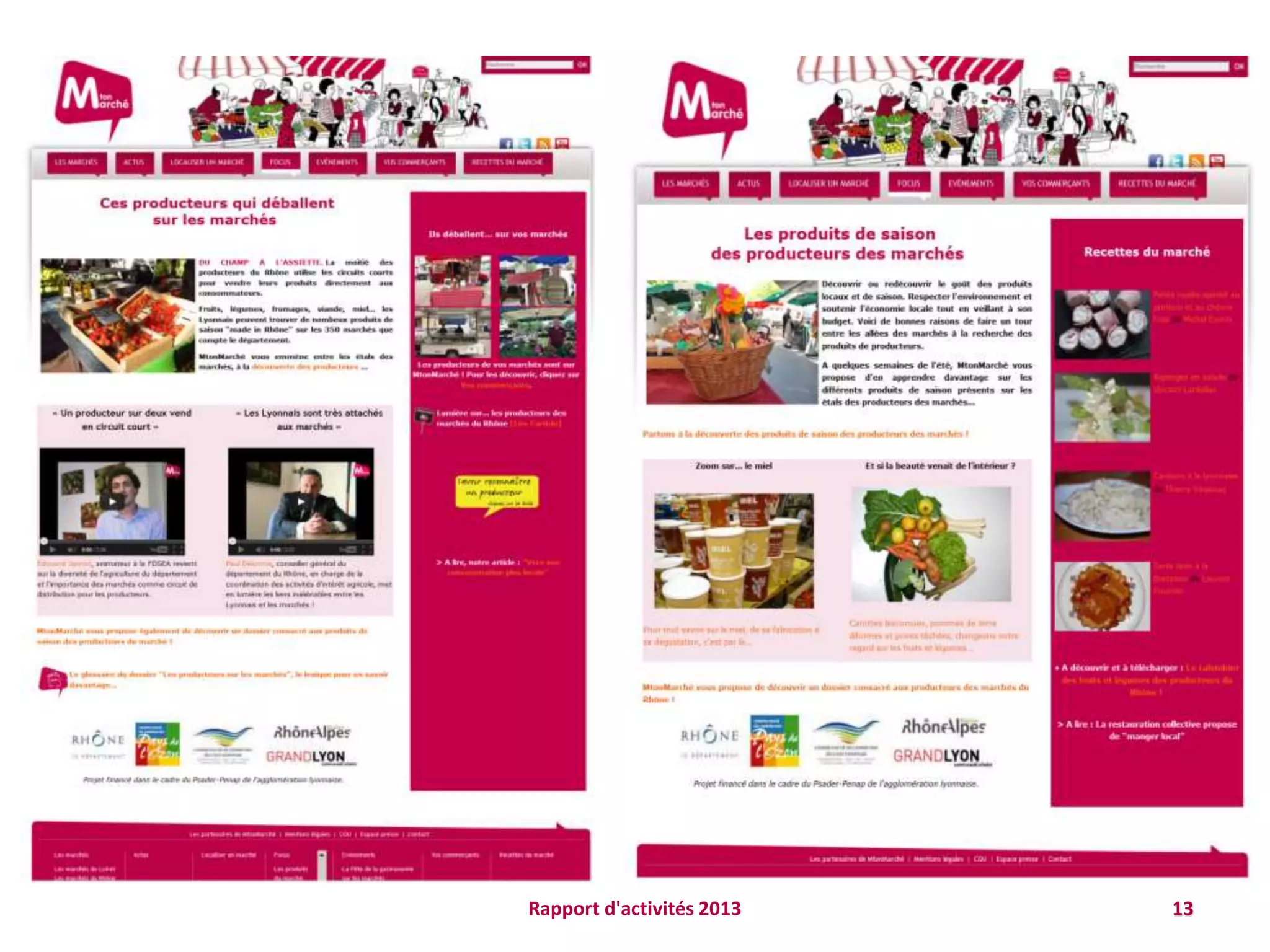13Rapport d'activités 2013
 