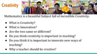 Creativity As Math joyful_learning_of_mathematics | PPTX