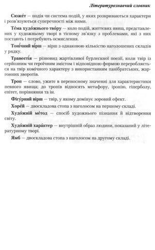 Літературознавчий словник
 