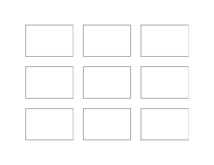 9up Storyboard Template