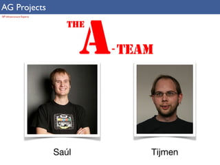 AG Projects 
SIP Infrastructure Experts 
Saúl Tijmen 
 