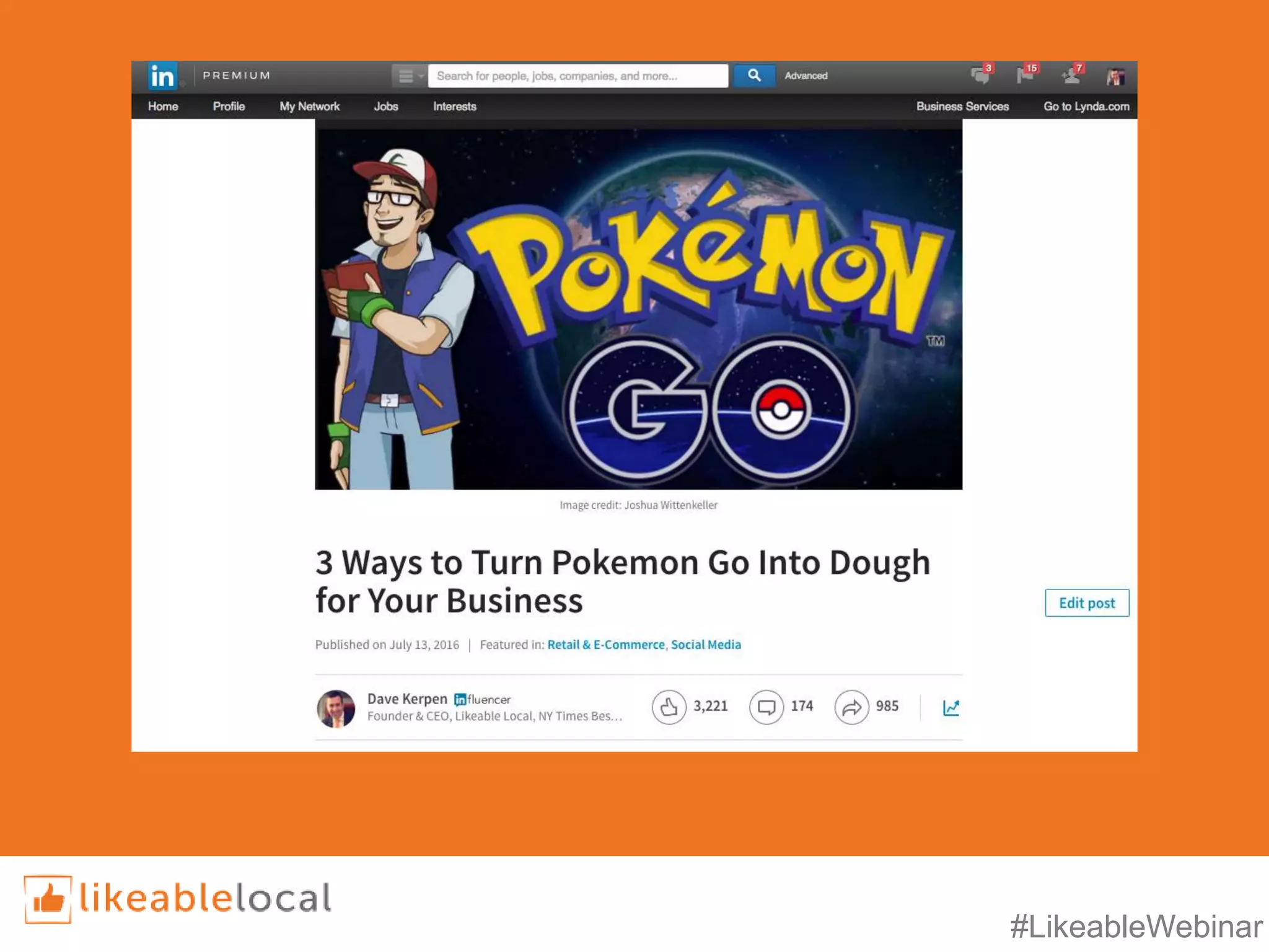 #LikeableWebinar
 