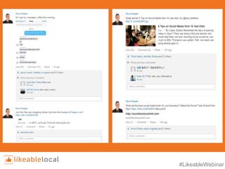 #LikeableWebinar
 