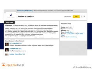 #LikeableWebinar
 