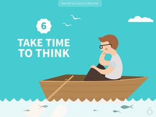 TAKE TIME
TO THINK
 