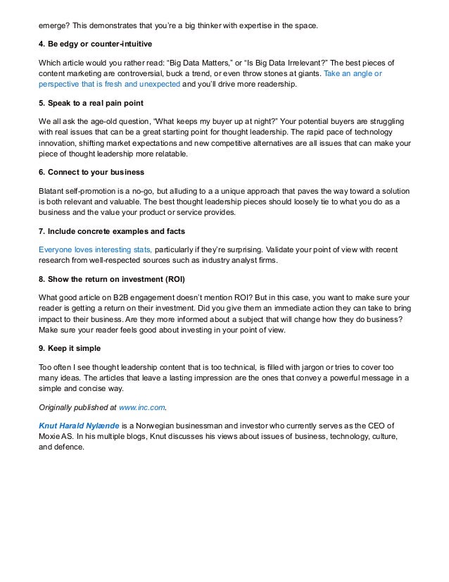 9 ways to create winning
