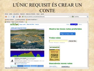 L'ÚNIC REQUISIT ÉS CREAR UN
CONTE
 