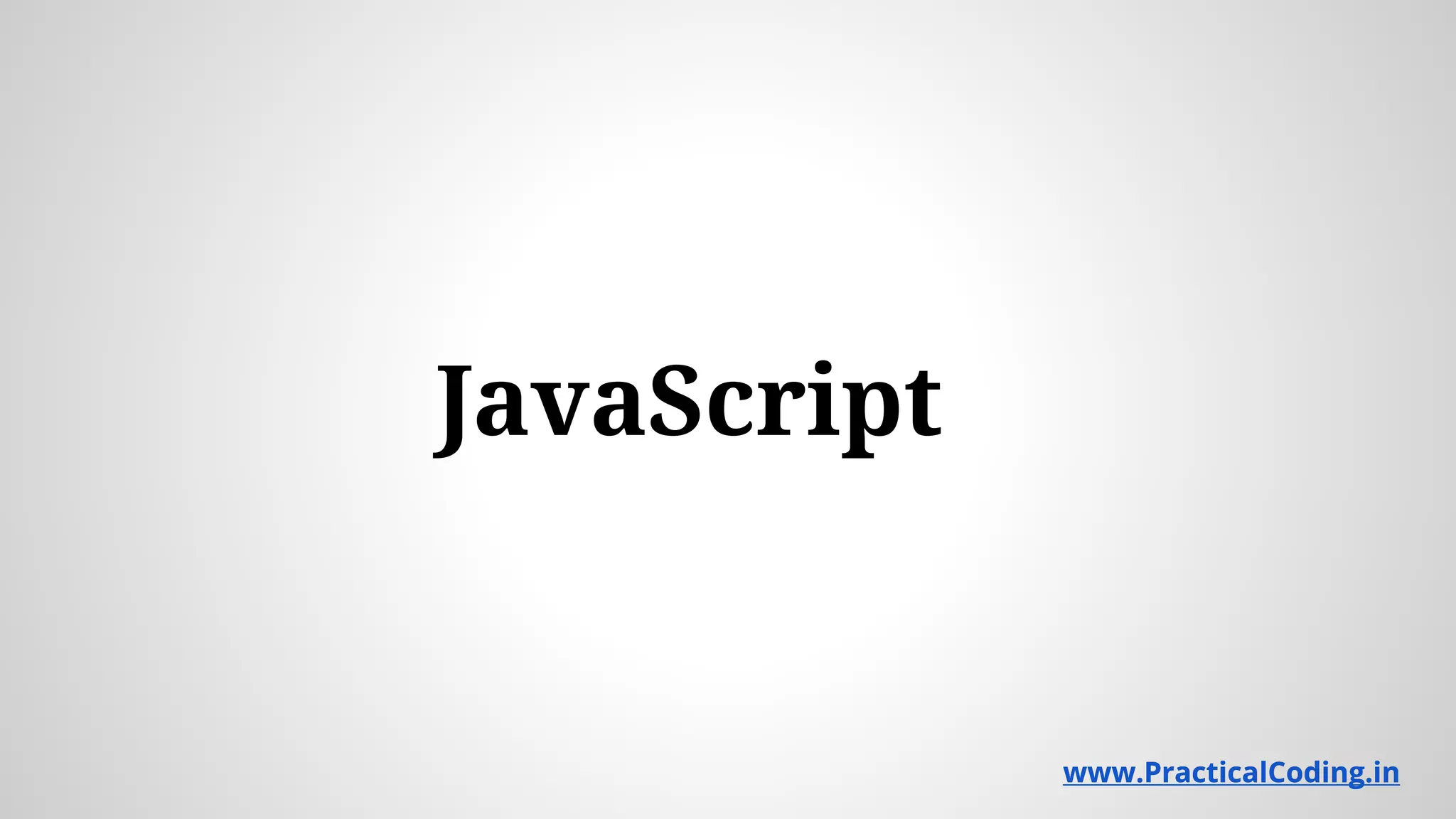 Introduction to java_script | PPT