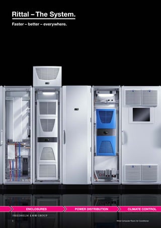 2 Rittal Computer Room Air Conditioner
 