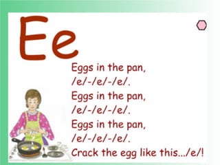 Flashcards and posters E e