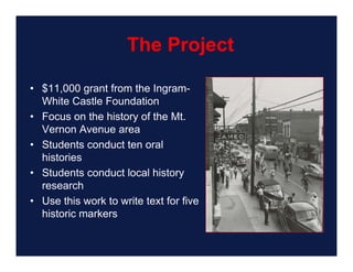 Connecting to your local community