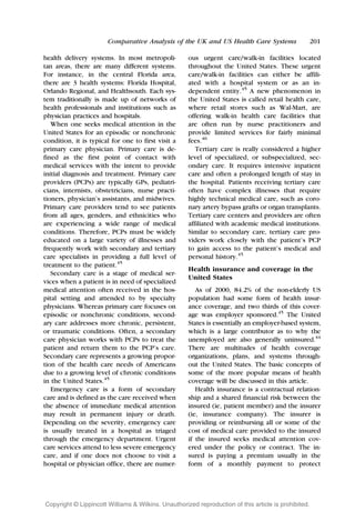 A Comparative Analysis Of The UK And US Health Care Systems | PDF