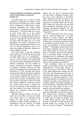 A Comparative Analysis Of The UK And US Health Care Systems | PDF