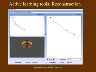 Active learning tools: Reconstruction 