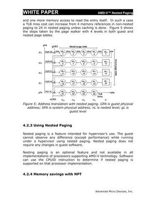 Amd V Nested Paging