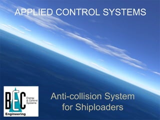 Applied Control Systems Shiploader Acs | PPT