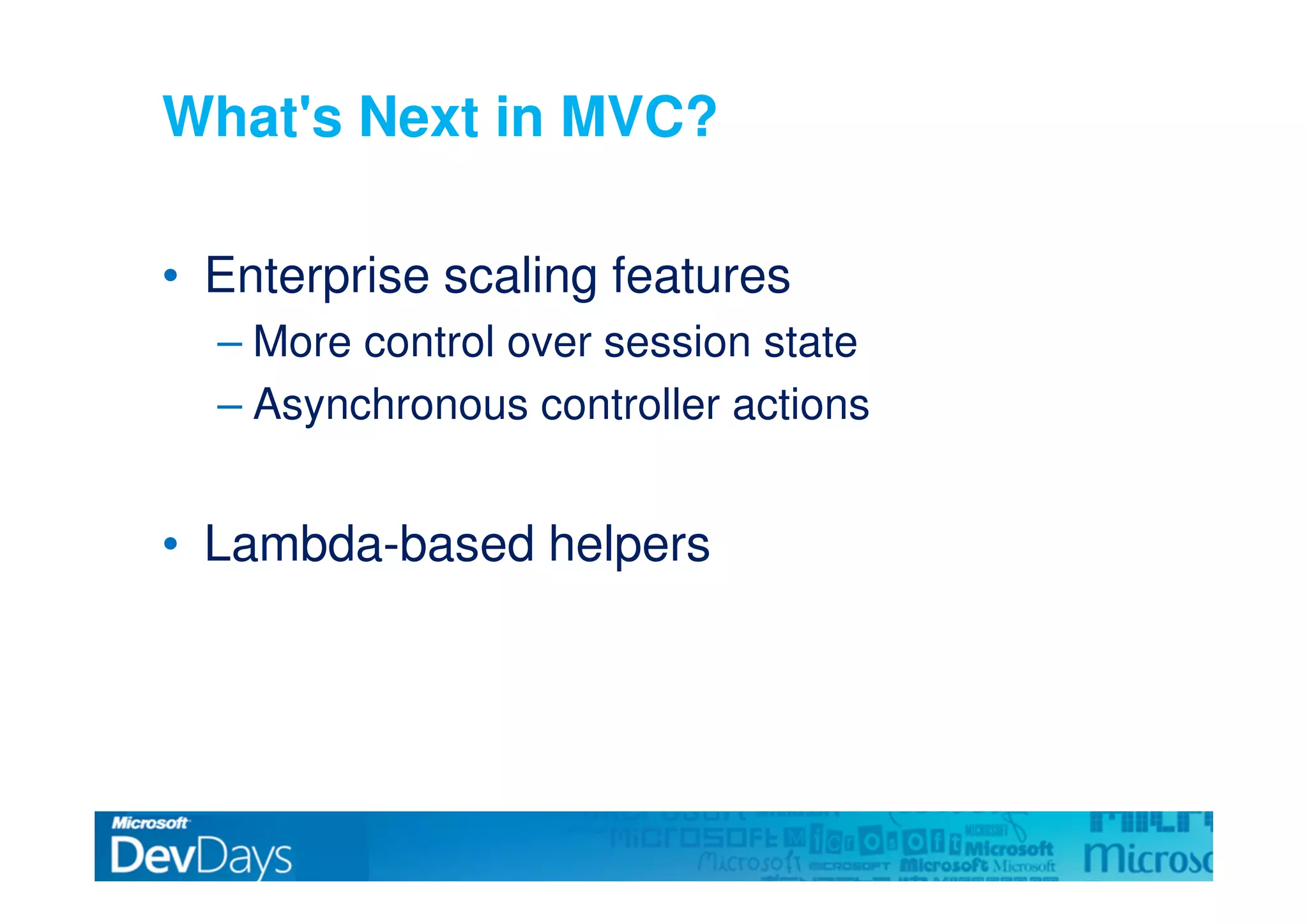 Asp.Net Mvc Dev Days09