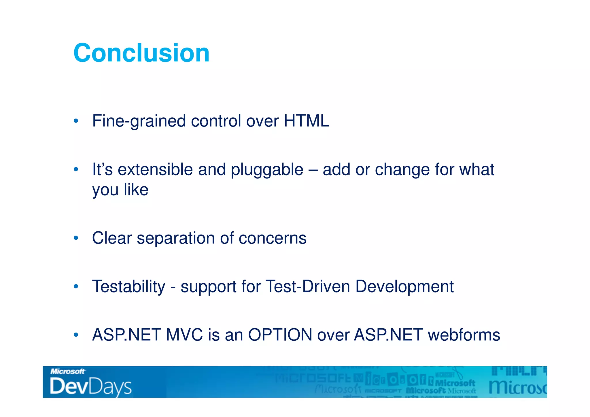 Asp.Net Mvc Dev Days09