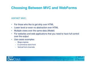 Asp.Net Mvc Dev Days09