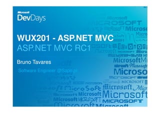 Asp.Net Mvc Dev Days09