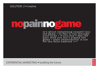 Atari Experiential Marketing Campaign