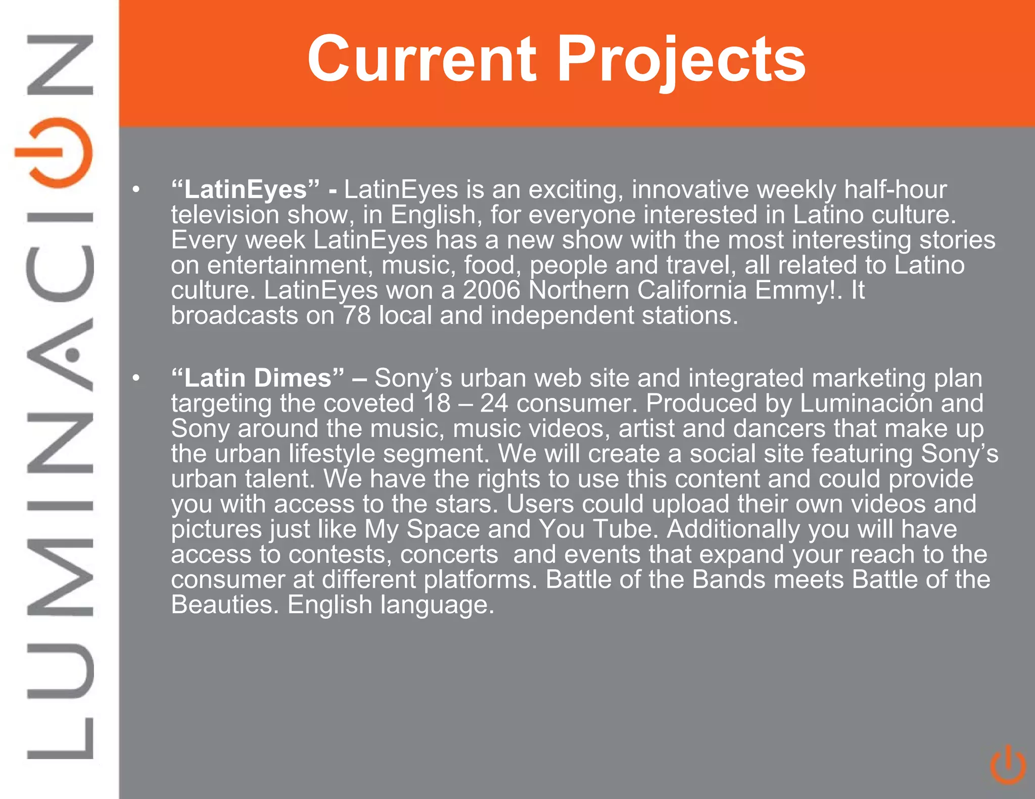 About Luminacion Total