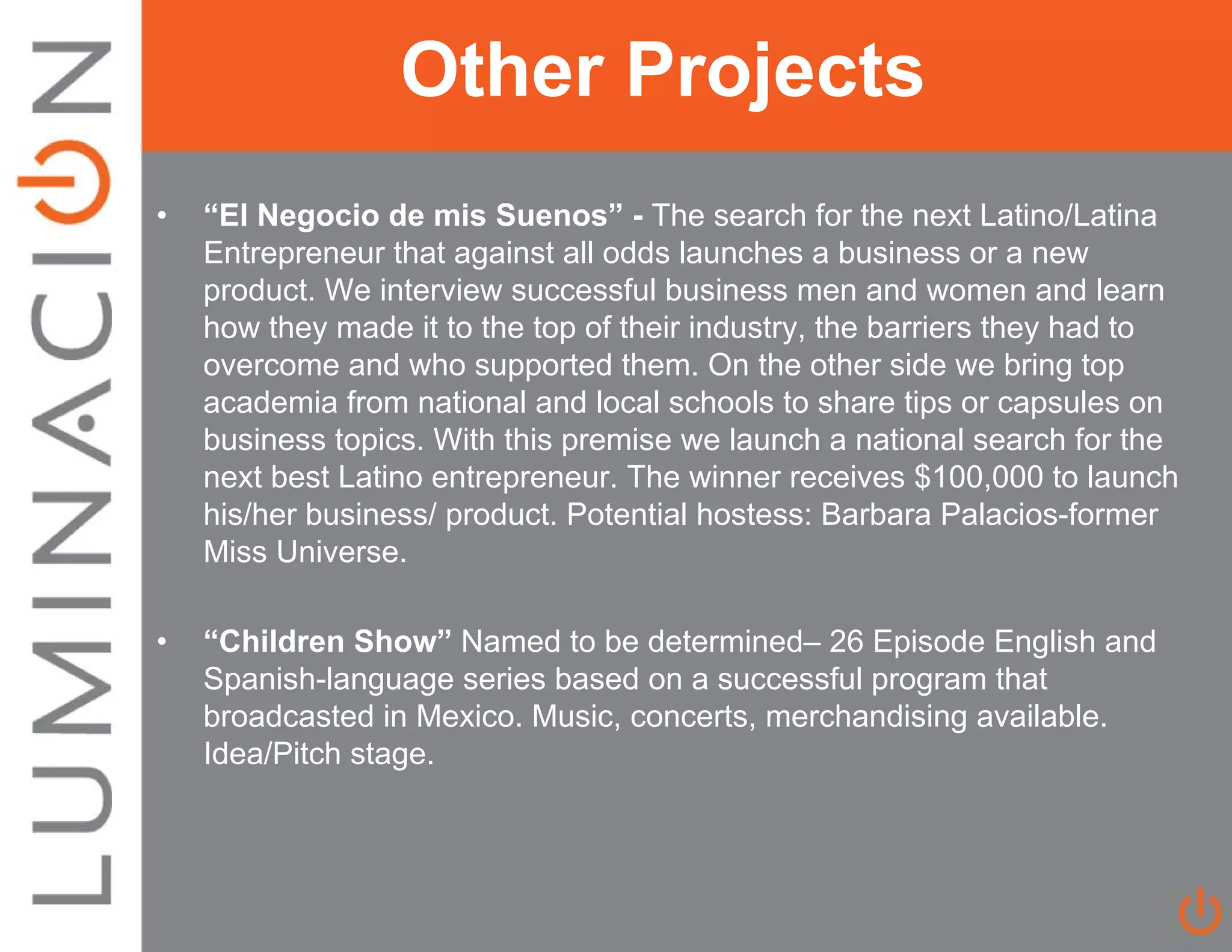 About Luminacion Total