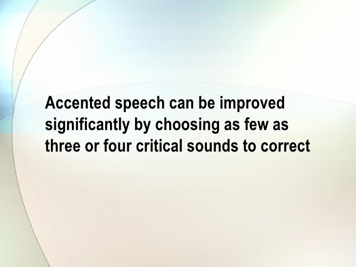 Accent Reduction Resources
