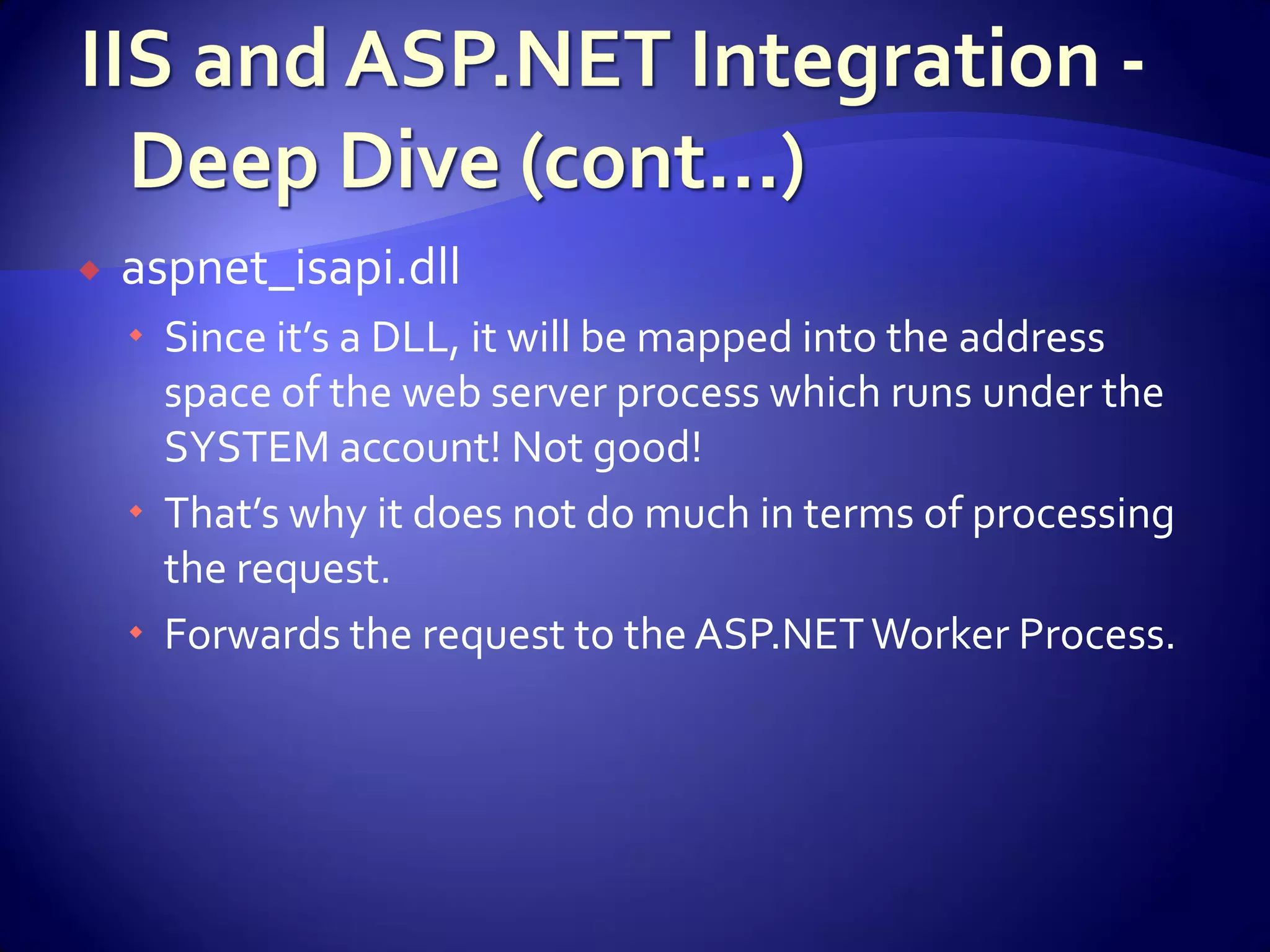 Advanced Asp.Net Concepts And Constructs