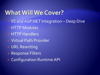 Advanced Asp.Net Concepts And Constructs | PDF