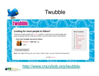 Twitter Applications